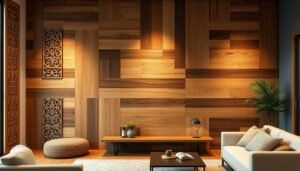 déco mural en bois