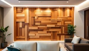 déco mural en bois