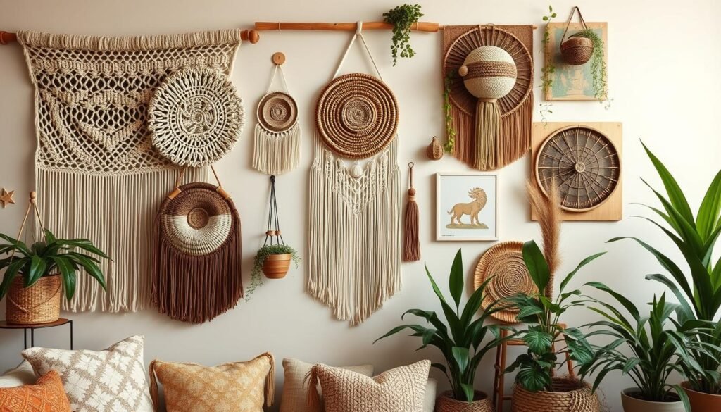 Déco murale bohème chic