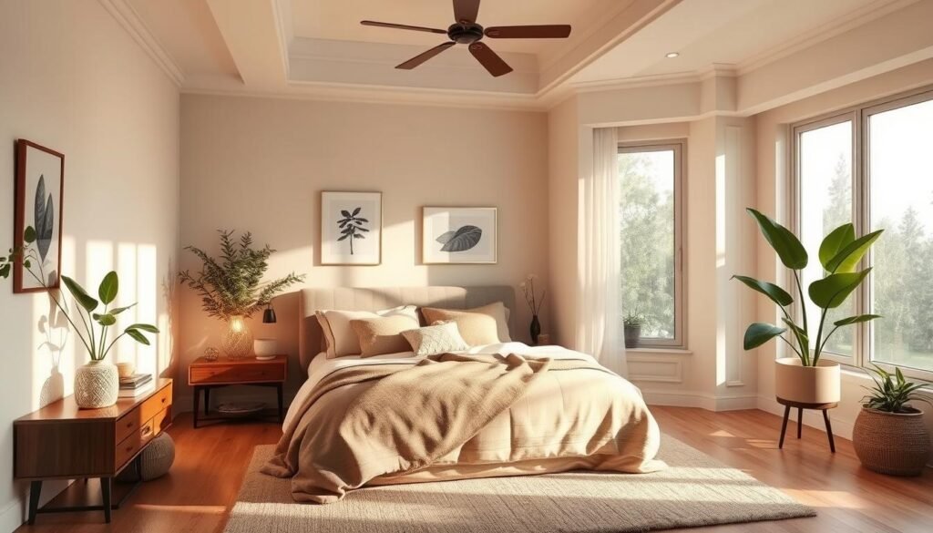 Éclairage feng shui chambre