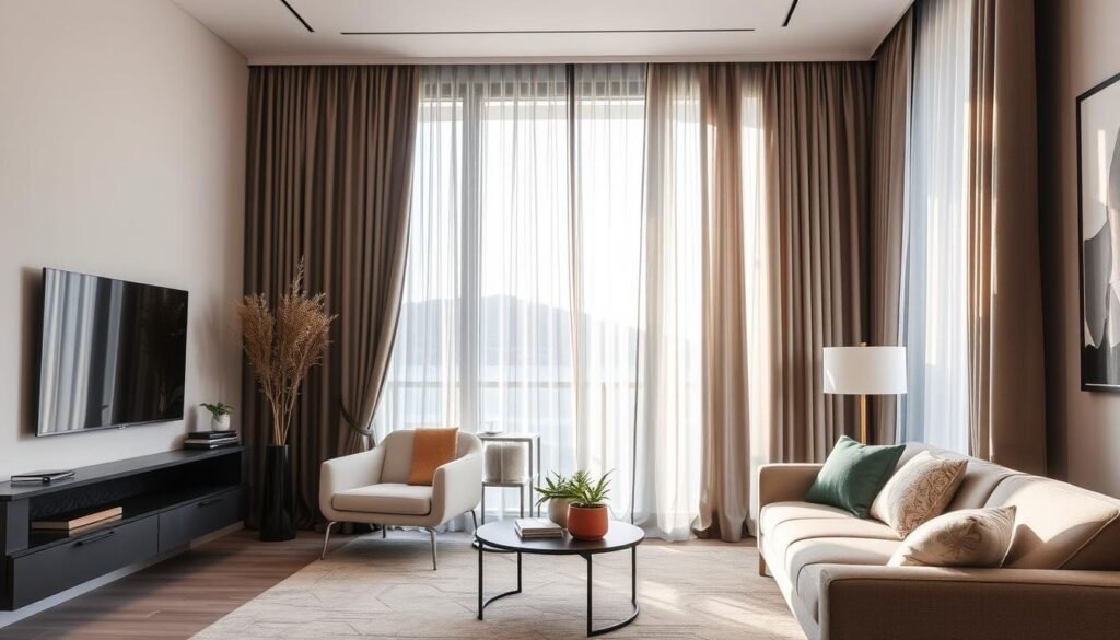 Einleitung zu modernen Gardinen im Wohnzimmer Einleitung zu modernen Gardinen im Wohnzimmer