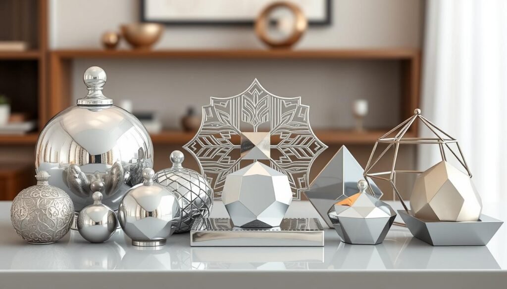 éléments argentés feng shui